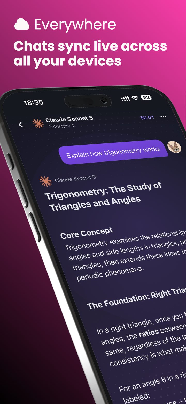 Oriveo App Store preview 2: Everywhere